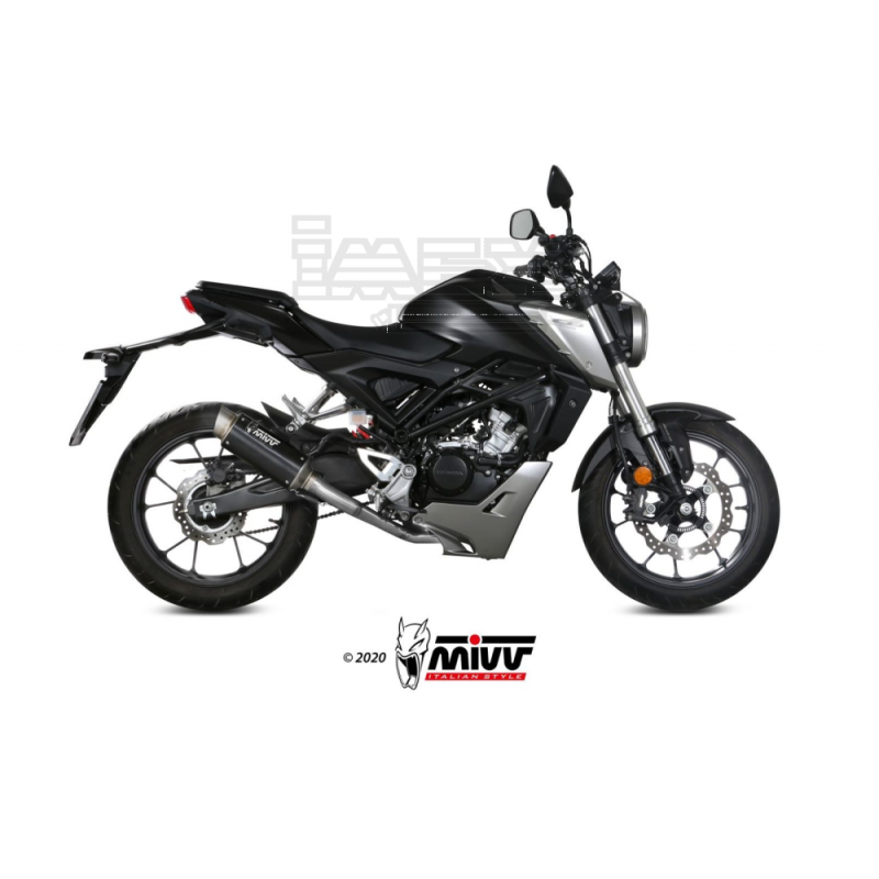 Ligne Complète MIVV GP PRO Honda CB 125 R 2018-2020 Ligne Complète MIVV GP PRO Honda CB 125 R 2018-2020
