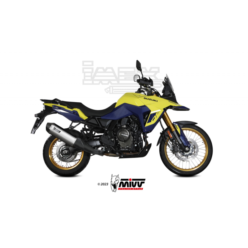 Silencieux MIVV Speed Edge Suzuki V-Strom 800 DE 2023-... Silencieux MIVV Speed Edge Suzuki V-Strom 800 DE 2023-...