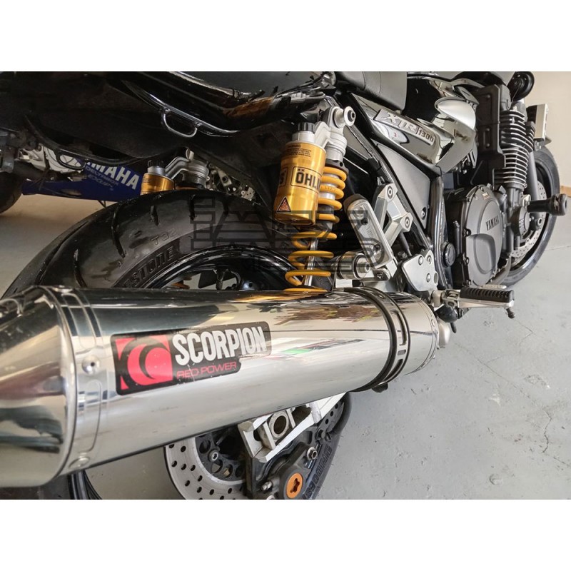 Silencieux SCORPION Factory rond Yamaha XJR 1300 /SP 1999-2003 Silencieux SCORPION Factory rond Yamaha XJR 1300 /SP 1999-2003