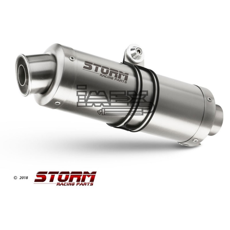 Silencieux Storm GP Adapt. KAWASAKI Z 1000 2007-2009 Silencieux Storm GP Adapt. KAWASAKI Z 1000 2007-2009