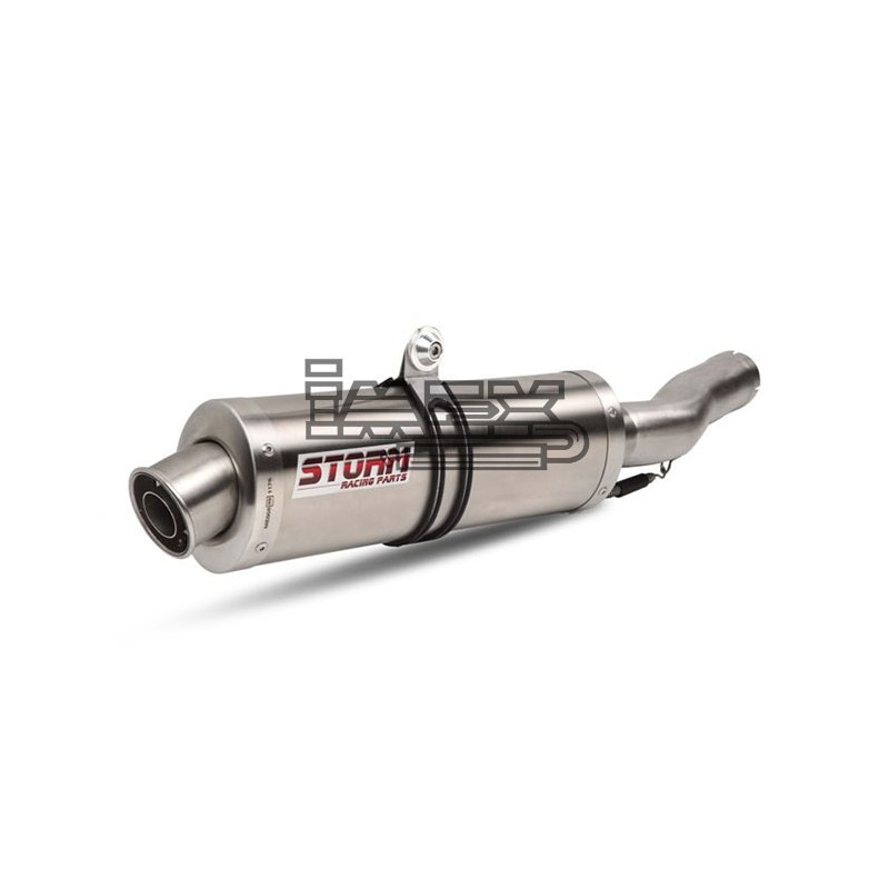 Silencieux Storm OVAL Adapt. TRIUMPH TIGER 1050 2007-2012 Silencieux Storm OVAL Adapt. TRIUMPH TIGER 1050 2007-2012