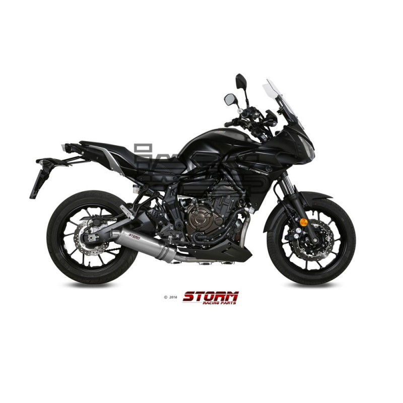 Ligne Complète Storm OVAL Adapt. YAMAHA MT07 Tracer / GT 2016-2020 Ligne Complète Storm OVAL Adapt. YAMAHA MT07 Tracer / GT 2016-2020