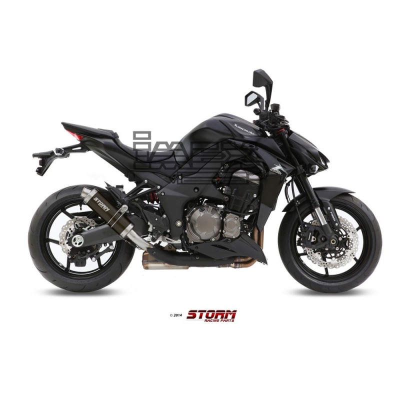 Silencieux Storm GP Adapt. KAWASAKI Z 1000 2014-2020 Silencieux Storm GP Adapt. KAWASAKI Z 1000 2014-2020