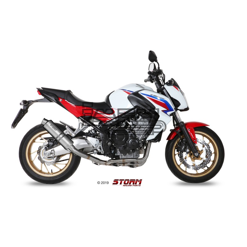 Ligne Complète Storm GP Adapt. HONDA CB 650 F / CBR 650 F 2014-2018 Ligne Complète Storm GP Adapt. HONDA CB 650 F / CBR 650 F 2014-2018