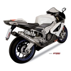 Silencieux Storm GP Adapt. APRILIA RSV 1000 R/Factory 2004-2007 et Tuono 1000 2006-2009