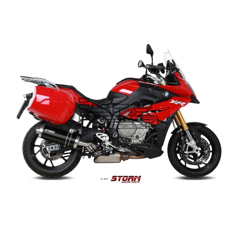 Silencieux Storm Ovale Adapt. BMW S 1000 XR 2015-2019 Silencieux Storm Ovale Adapt. BMW S 1000 XR 2015-2019