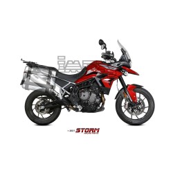 Silencieux Storm Ovale Adapt. TRIUMPH Tiger 900 GT / RALLYE / PRO 2020-2023
