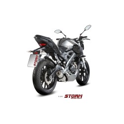 Ligne Complète Storm GP Adapt. YAMAHA MT125 2015-2019 et YZF 125 R 2014-2018