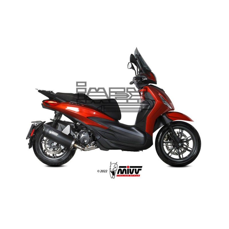 Silencieux MIVV MOVER PIAGGIO BEVERLY 400 HPE 2021-2023 Silencieux MIVV MOVER PIAGGIO BEVERLY 400 HPE 2021-2023