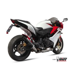 Silencieux MIVV GP-C (coupelle carbone) HONDA 600 HORNET 2007-2014 et CBR 600 F 2011-2013