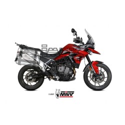 Silencieux MIVV SPEED EDGE (coupelle carbone) TRIUMPH Tiger 900 GT / RALLYE / PRO 2020-2023