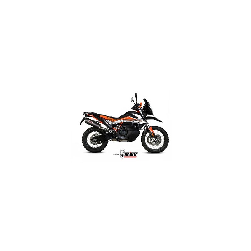 Silencieux MIVV OVAL KTM 790 / 890 ADVENTURE/R 2019-... / 890 SMT 2023-...