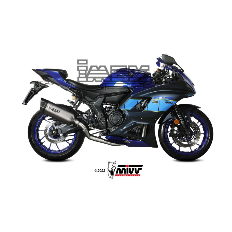 Ligne Complète MIVV SR-1 YAMAHA R7 2022-... Ligne Complète MIVV SR-1 YAMAHA R7 2022-...
