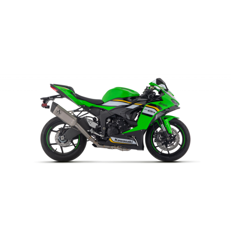 Ligne Complète Arrow Pista Compétition Kawasaki 636 ZX6R 2024-... Ligne Complète Arrow Pista Compétition Kawasaki 636 ZX6R 2024-...