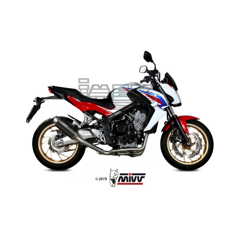 Ligne Complète MIVV GP Pro HONDA CB 650 F 2014-2018 Ligne Complète MIVV GP Pro HONDA CB 650 F 2014-2018