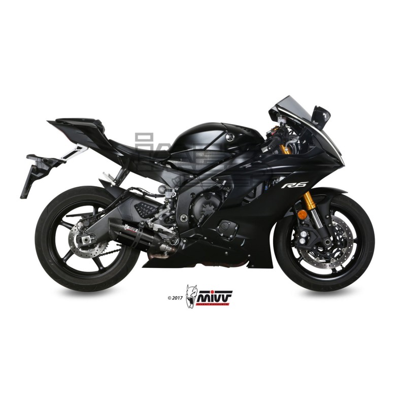 Silencieux MIVV SUONO (coupelle carbone) YAMAHA YZF 600 R6 2017-2021 Silencieux MIVV SUONO (coupelle carbone) YAMAHA YZF 600 R6 2017-2021