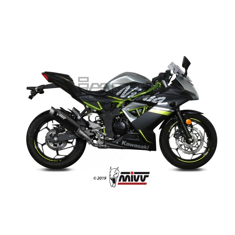 Silencieux MIVV GP Pro KAWASAKI NINJA et Z125 2019-... Silencieux MIVV GP Pro KAWASAKI NINJA et Z125 2019-...