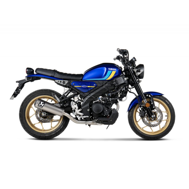 Ligne Complète Akrapovic Racing Line Yamaha XSR 125 2025-... Ligne Complète Akrapovic Racing Line Yamaha XSR 125 2025-...