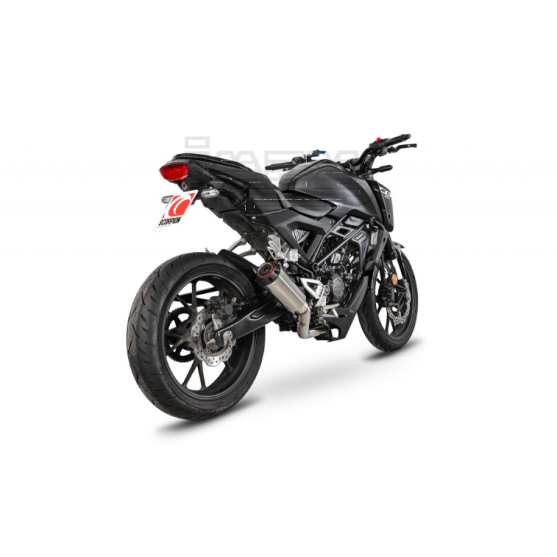 Ligne Complète Scorpion Red Power Honda CB 125 R 2025-... Ligne Complète Scorpion Red Power Honda CB 125 R 2025-...
