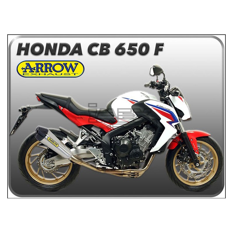 Ligne Complète ARROW X-Kone Adapt.Honda CB 650 F / CBR 650 F 2014-... Ligne Complète ARROW X-Kone Adapt.Honda CB 650 F / CBR 650 F 2014-...