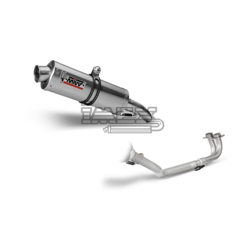 Ligne Complète MIVV SPORTLINE Ovale Adapt.Yamaha T-MAX 500 2001-2007 Ligne Complète MIVV SPORTLINE Ovale Adapt.Yamaha T-MAX 500 2001-2007
