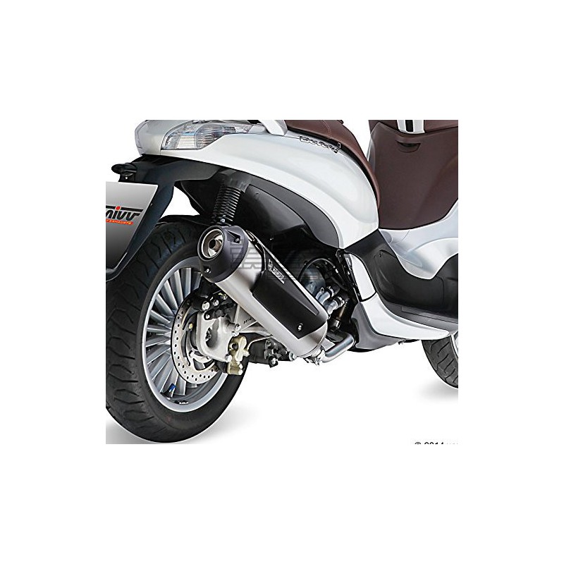 Ligne Complète MIVV URBAN Adapt.Piaggio BEVERLY 125 / 300 I.E/TOURER Ligne Complète MIVV URBAN Adapt.Piaggio BEVERLY 125 / 300 I.E/TOURER