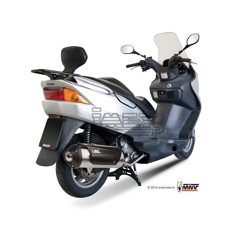 Ligne Complète MIVV URBAN Adapt.Suzuki UH 125 BURGMAN 2002-2006 Ligne Complète MIVV URBAN Adapt.Suzuki UH 125 BURGMAN 2002-2006