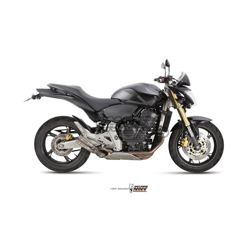 Silencieux MIVV DOUBLE GUN Adapt.Honda CB 600 HORNET / CBR 600 F Silencieux MIVV DOUBLE GUN Adapt.Honda CB 600 HORNET / CBR 600 F
