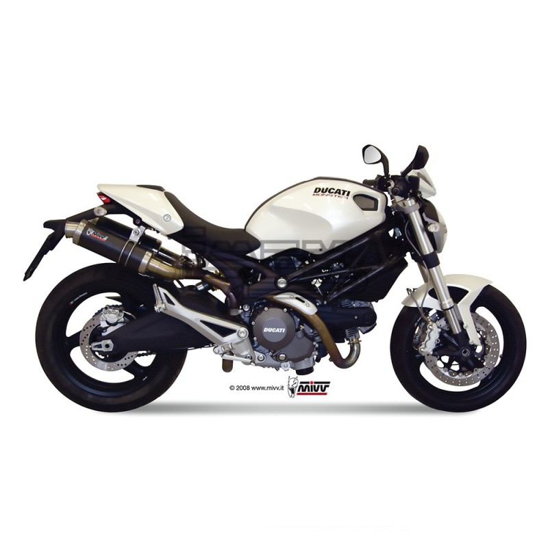 Silencieux MIVV ROUND GP Adapt.Ducati 696 MONSTER 2008-2014 Silencieux MIVV ROUND GP Adapt.Ducati 696 MONSTER 2008-2014