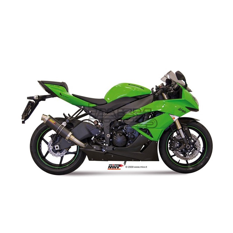 Silencieux MIVV ROUND GP Adapt.Kawasaki ZX6R / ZX6R 636 Silencieux MIVV ROUND GP Adapt.Kawasaki ZX6R / ZX6R 636