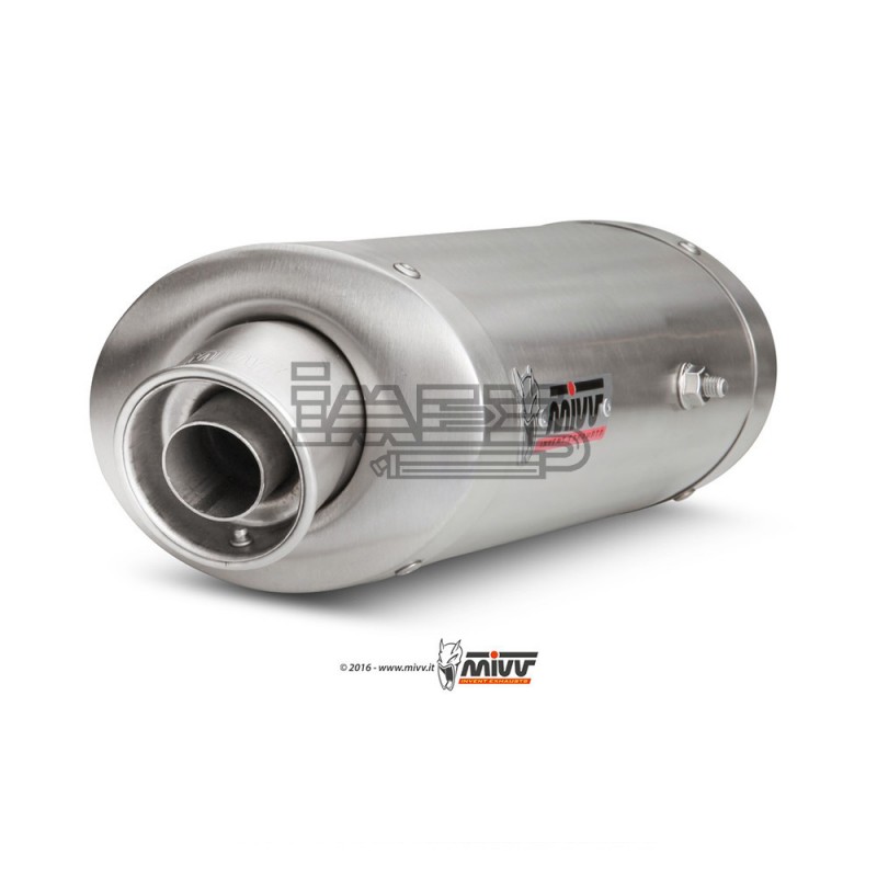 Silencieux MIVV CLASSIC Ovale Yamaha FZ6 2004-2010 Silencieux MIVV CLASSIC Ovale Yamaha FZ6 2004-2010