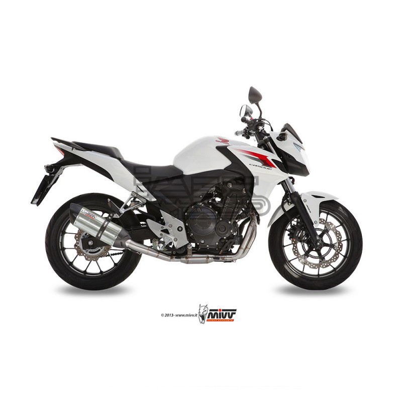 Silencieux MIVV SUONO Adapt.Honda CB 500 F/CBR 500 R / CB 500 X Silencieux MIVV SUONO Adapt.Honda CB 500 F/CBR 500 R / CB 500 X