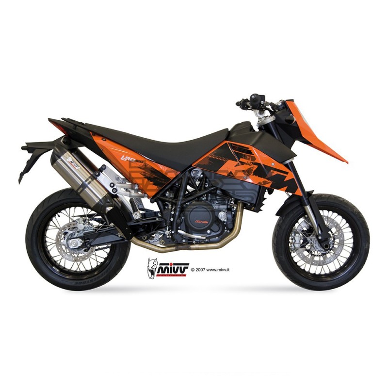 Silencieux MIVV SUONO Adapt.KTM 690 SUPERMOTO 2007-2012 Silencieux MIVV SUONO Adapt.KTM 690 SUPERMOTO 2007-2012
