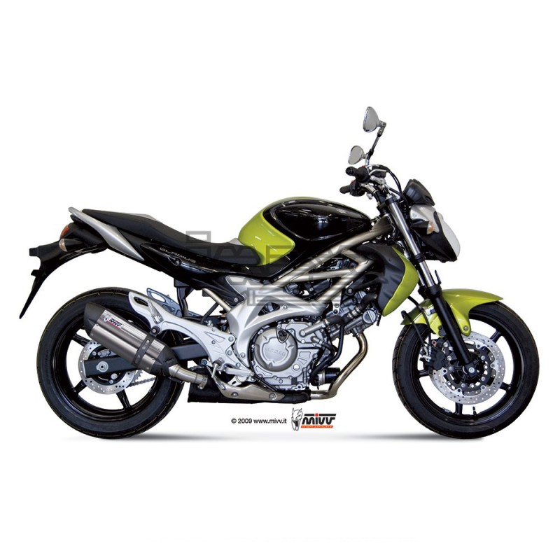 Silencieux MIVV SUONO Adapt.Suzuki 650 GLADIUS 2009-
Silencieux MIVV SUONO Adapt.Suzuki 650 GLADIUS 2009-