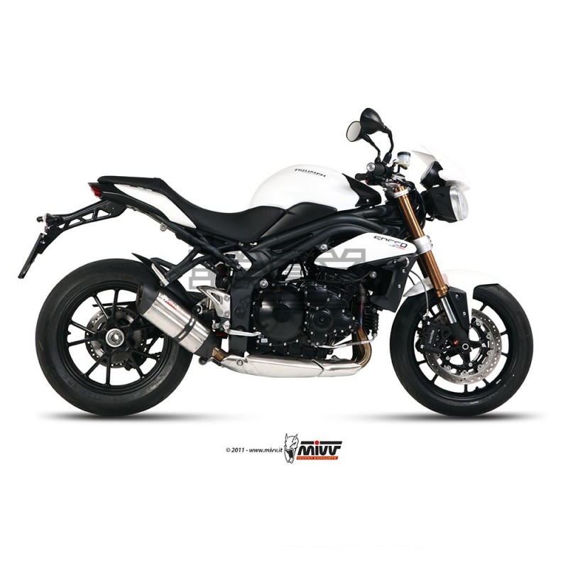 Silencieux MIVV SUONO Triumph SPEED TRIPLE 1050/R/S 2011-2016 Silencieux MIVV SUONO Triumph SPEED TRIPLE 1050/R/S 2011-2016