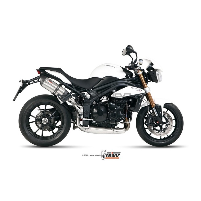 Silencieux MIVV SUONO Adapt.Triumph SPEED TRIPLE 1050 2011-
Silencieux MIVV SUONO Adapt.Triumph SPEED TRIPLE 1050 2011-