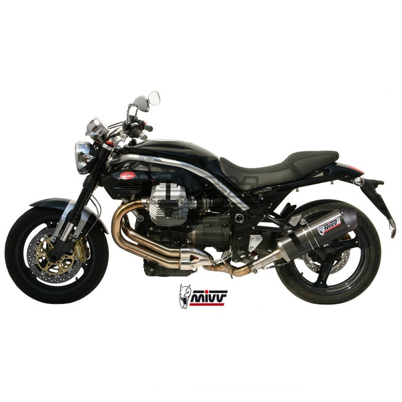 Silencieux MIVV CLASSIC Ovale Moto Guzzi GRISO 1100 2005-2010 Silencieux MIVV CLASSIC Ovale Moto Guzzi GRISO 1100 2005-2010