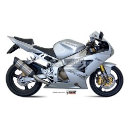 Silencieux MIVV SUONO (coupelle carbone) Kawasaki ZX6R 636 / ZX6RR (coupelle carbone)