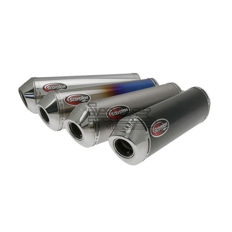 Silencieux SCORPION Factory ovale Adapt.Yamaha YZF 1000 R1 2002-2003 Silencieux SCORPION Factory ovale Adapt.Yamaha YZF 1000 R1 2002-2003